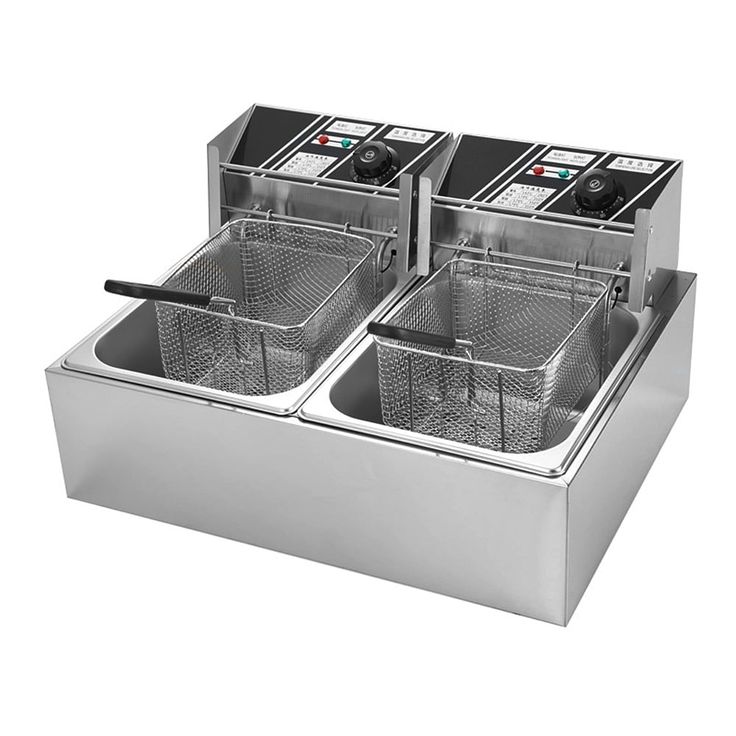 Double Tank Electric Deep Fryer